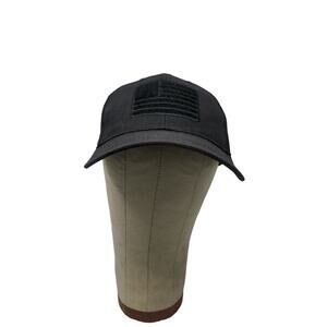 Highland Tactical Patriotic Hat Mesh Back Snapback Embroidered Flag Black OSFM